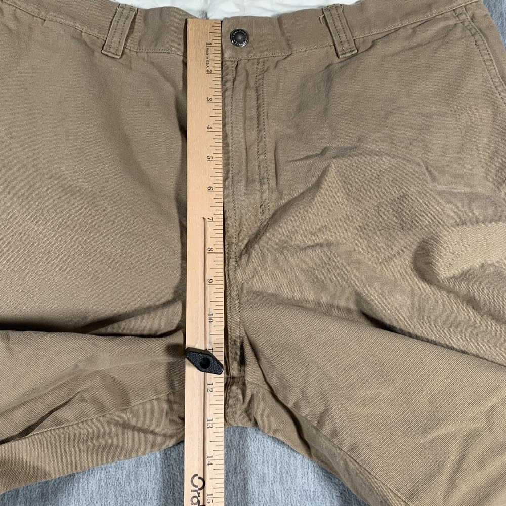 Columbia Pants Mens 36x30 Brown Cotton Canvas Utility Workwear Casual - Picture 10 of 16